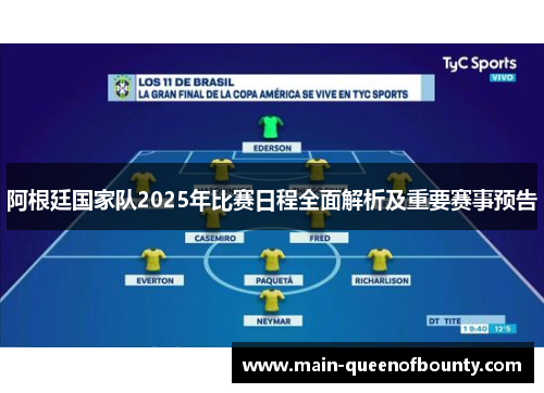 阿根廷国家队2025年比赛日程全面解析及重要赛事预告
