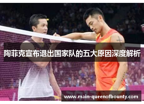 陶菲克宣布退出国家队的五大原因深度解析